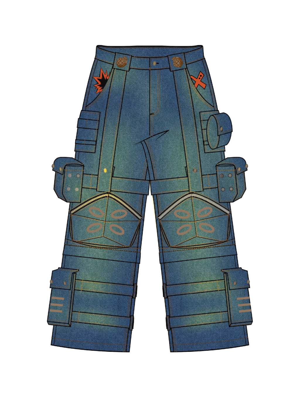 "ACADEMY" Cargo Pants