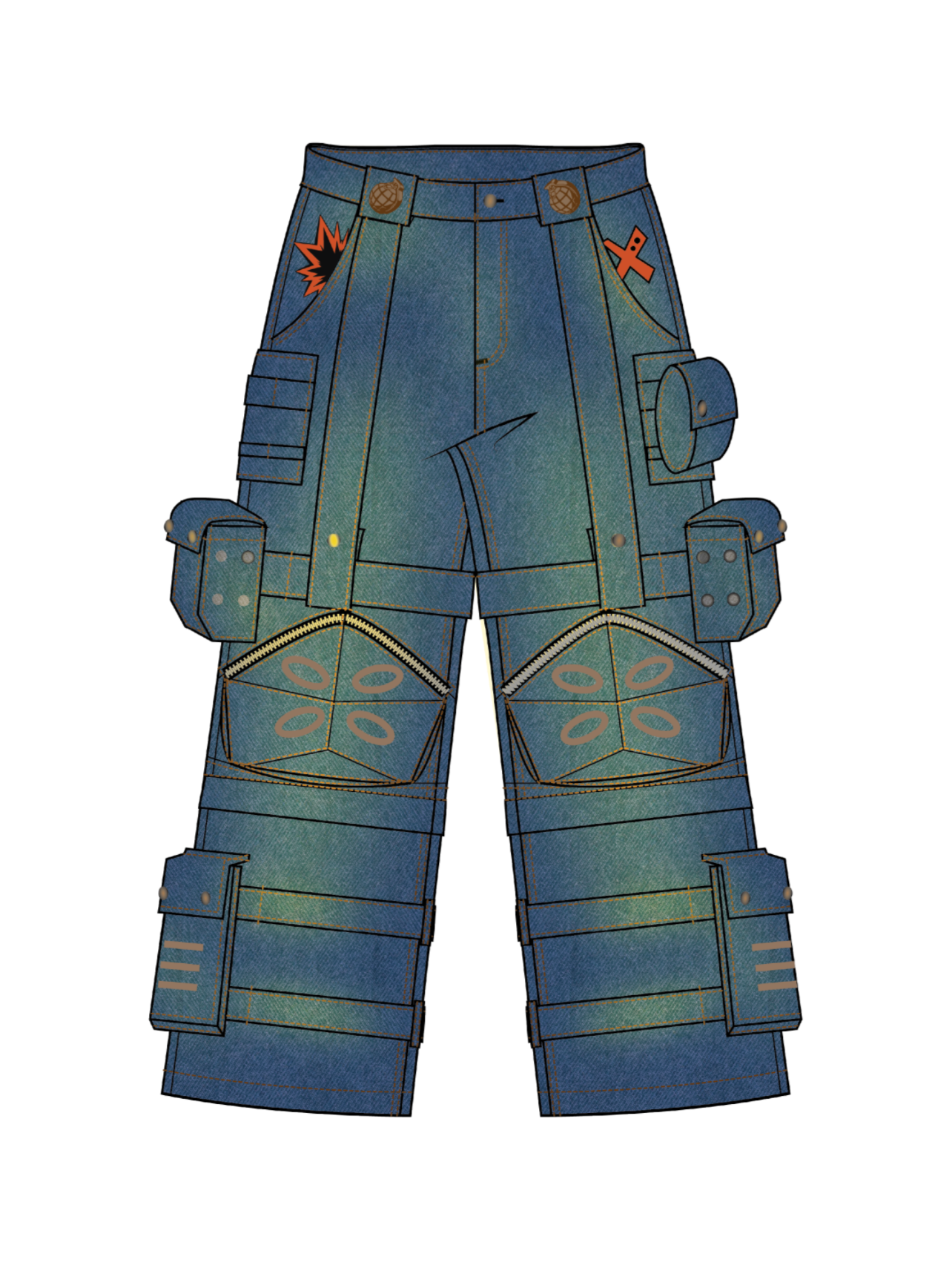 "ACADEMY" Cargo Pants
