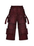 "SPIRAL" Cargo Pants (Red)