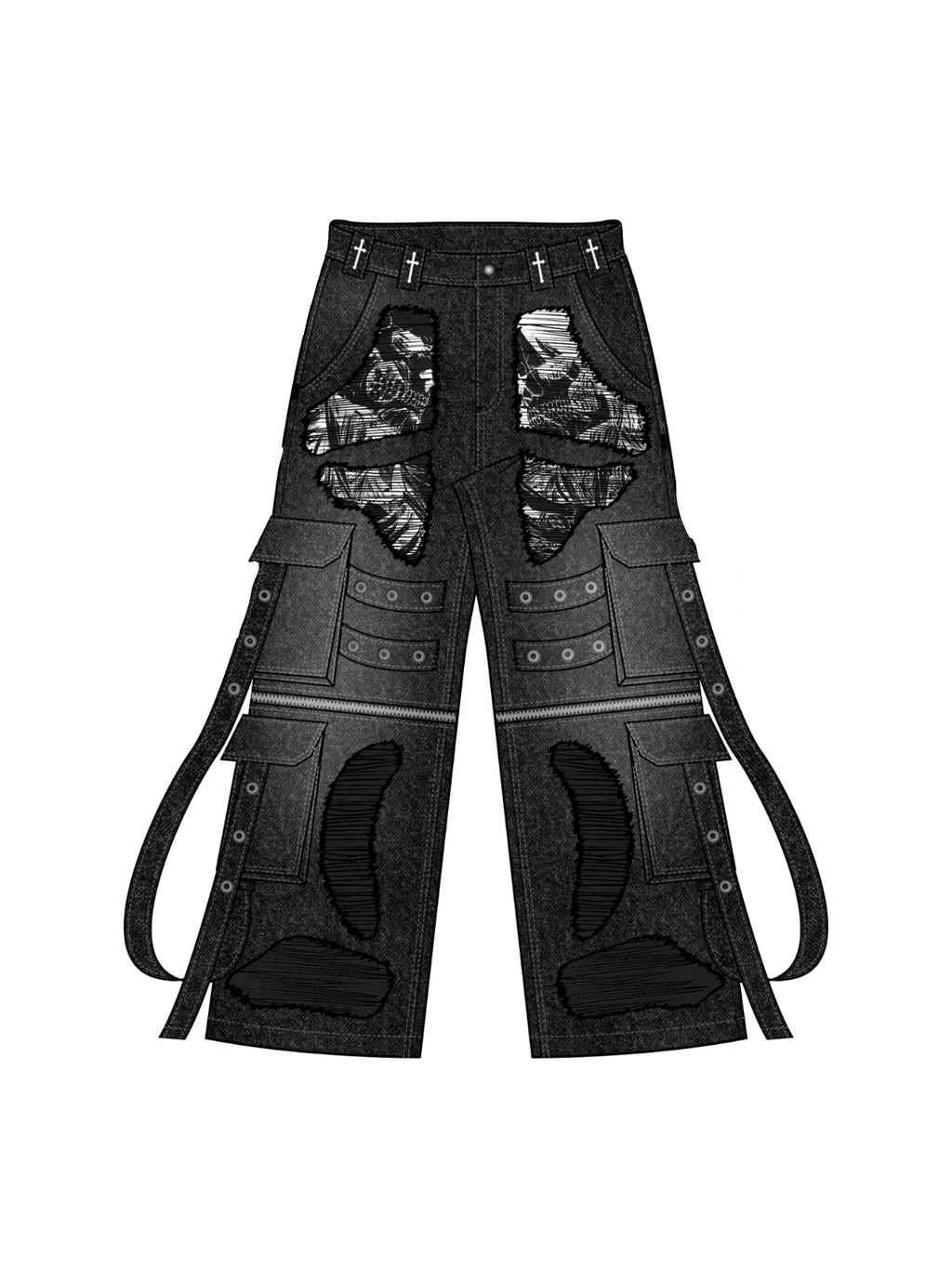 "Maria Wall" Cargo Pants