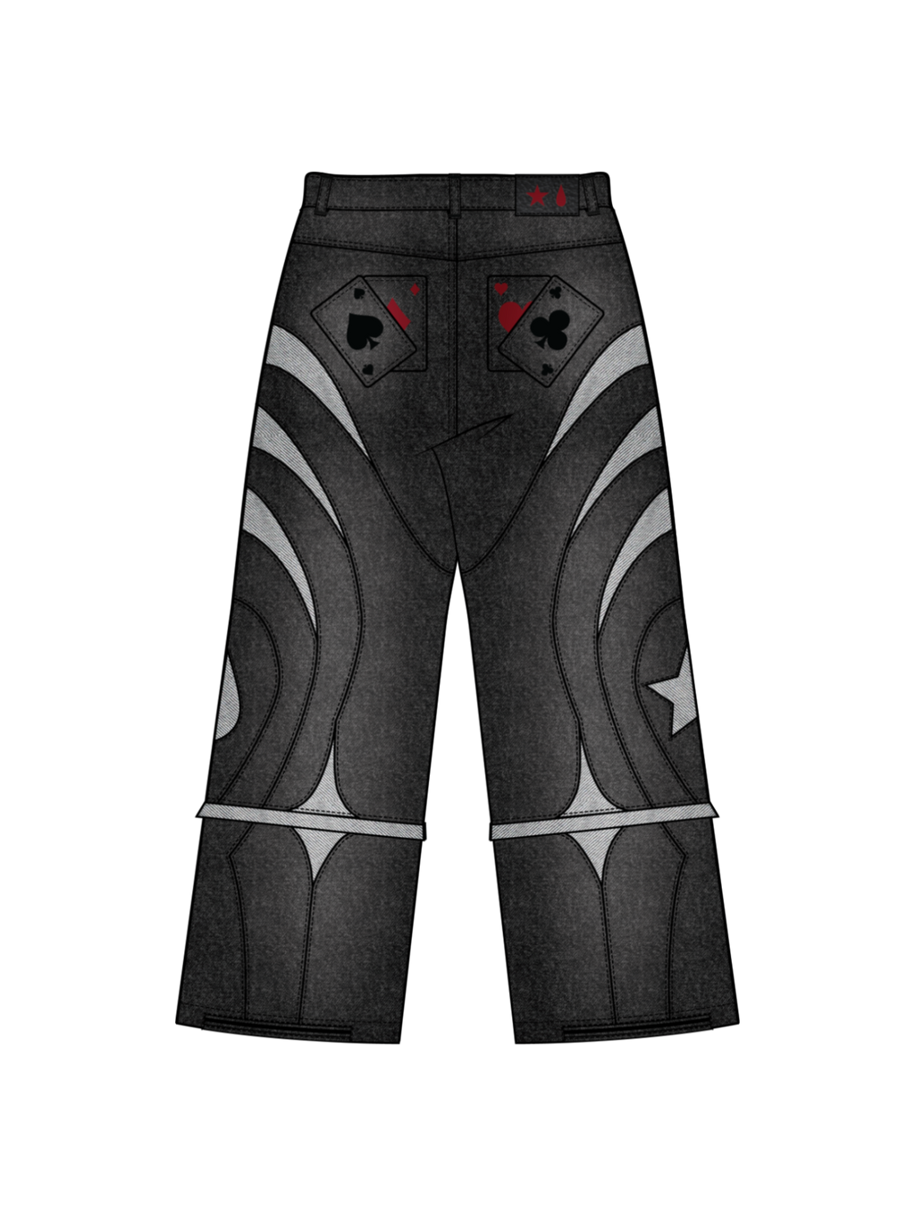 "SPIDER" Jeans Black
