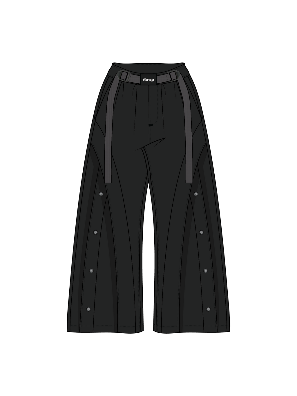 "REISHI" Wide Pants