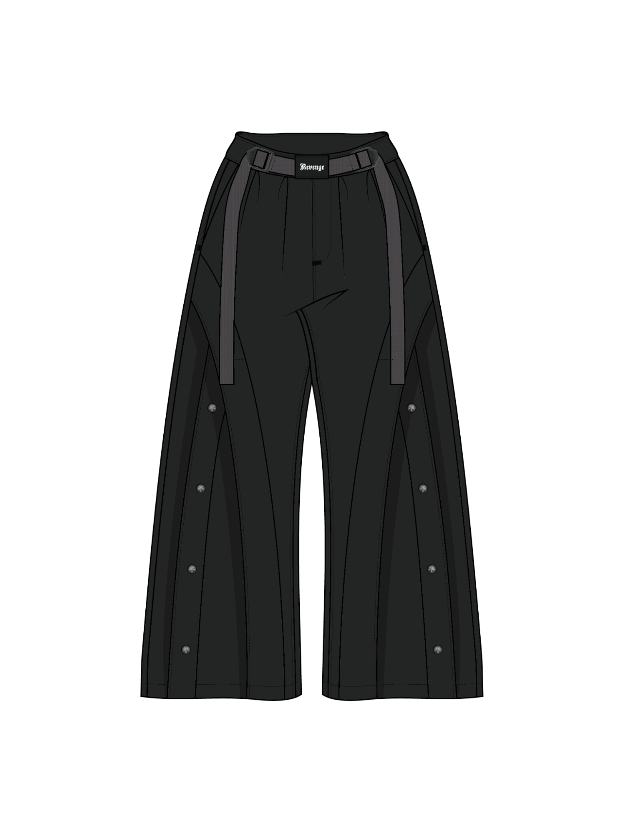 "REISHI" Wide Pants
