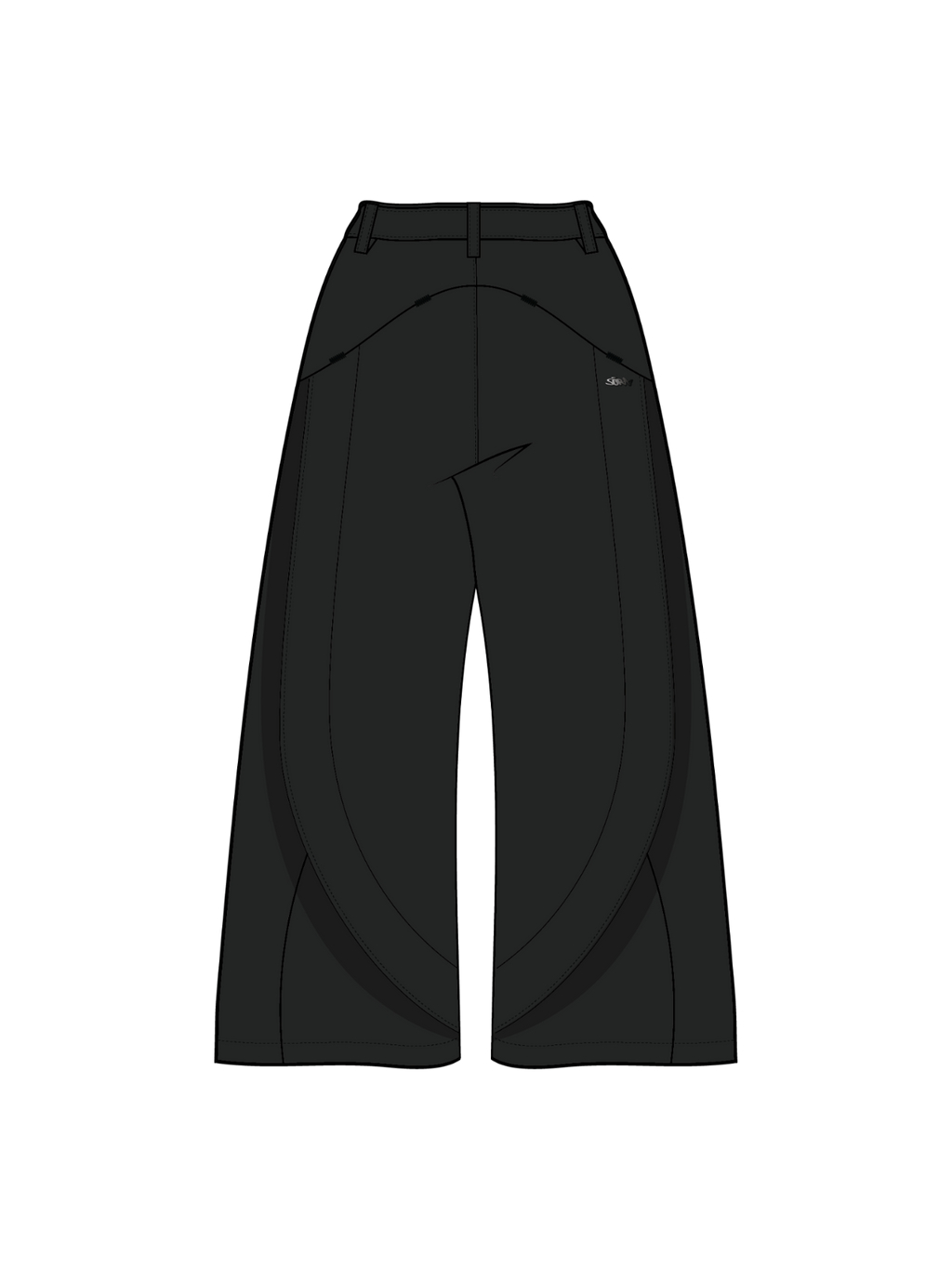 "REISHI" Wide Pants