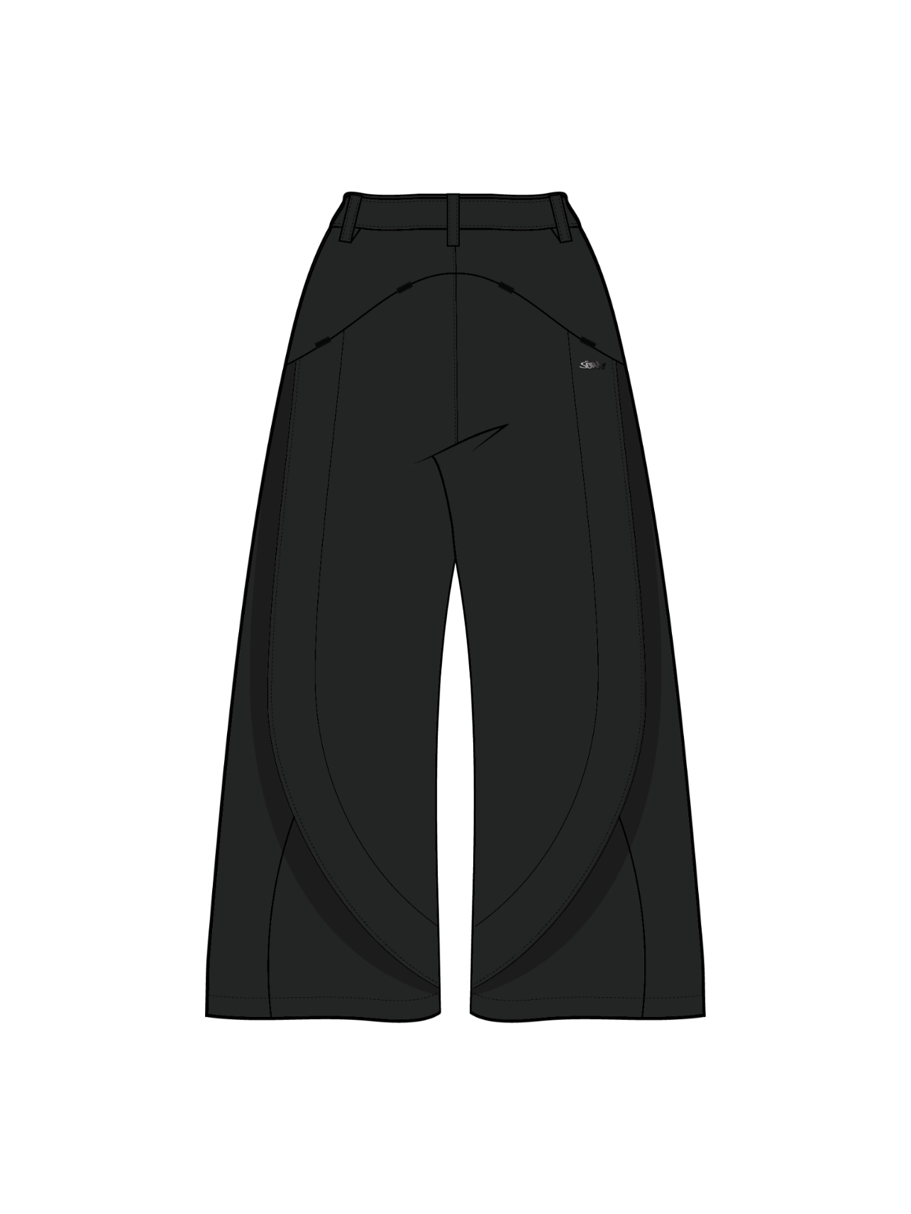 "REISHI" Wide Pants