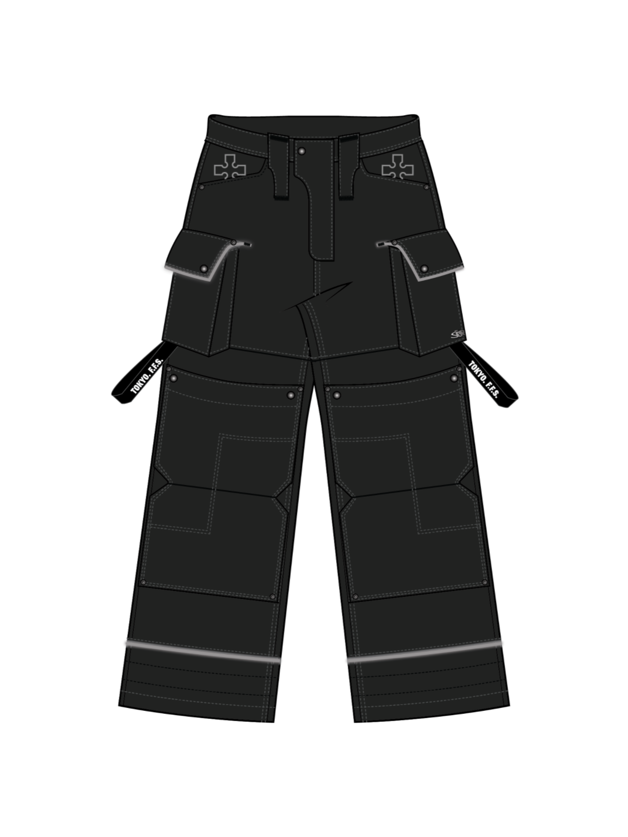 "INFERNO" Cargo Pants