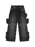 "ACADEMY" Cargo Pants Black