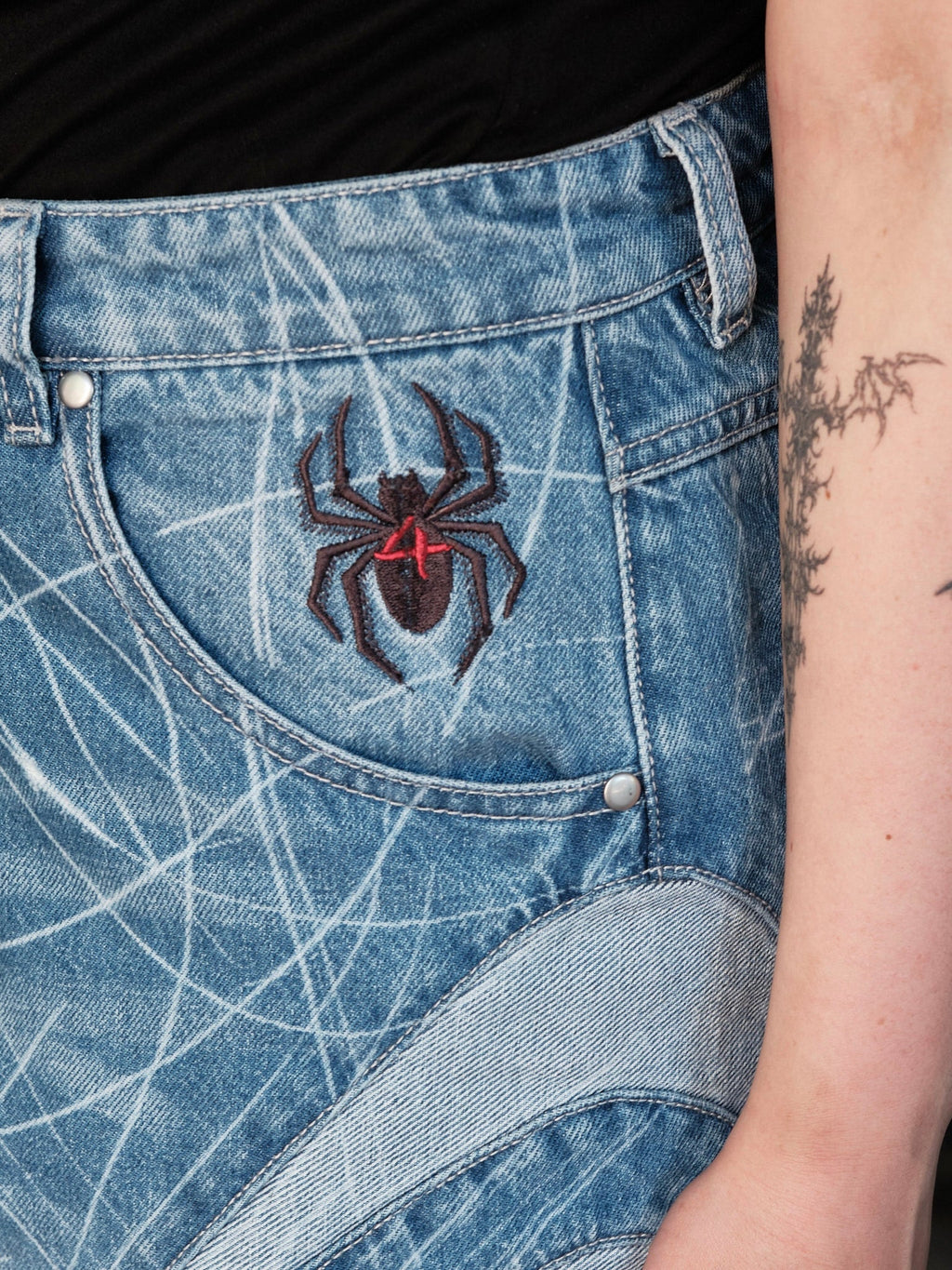 "SPIDER" Jeans Blue