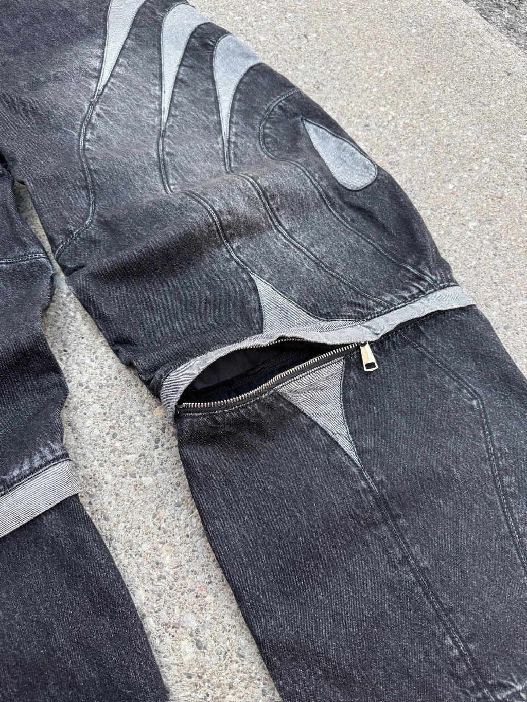 "SPIDER" Jeans Black