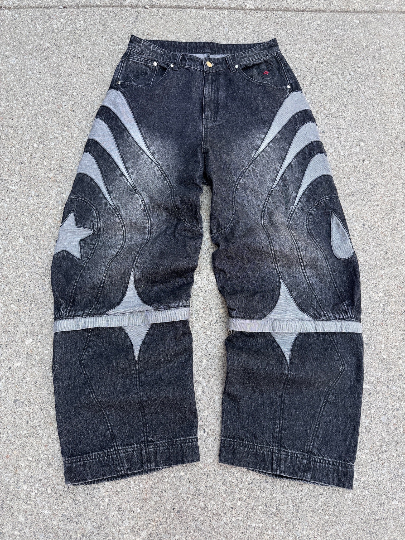 "SPIDER" Jeans Black