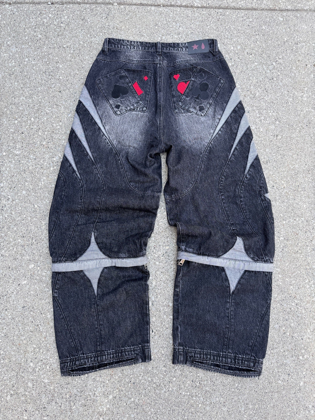 "SPIDER" Jeans Black