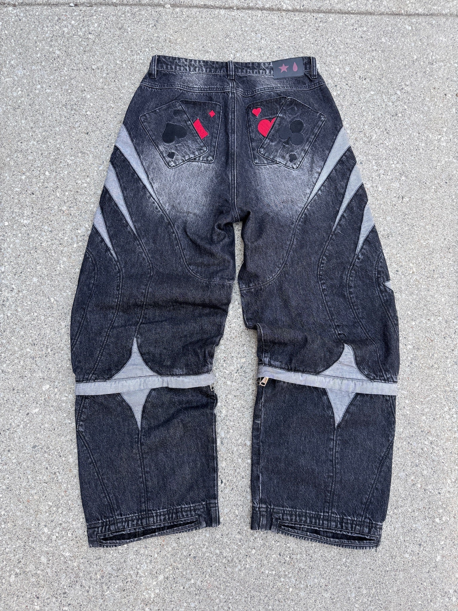 "SPIDER" Jeans Black