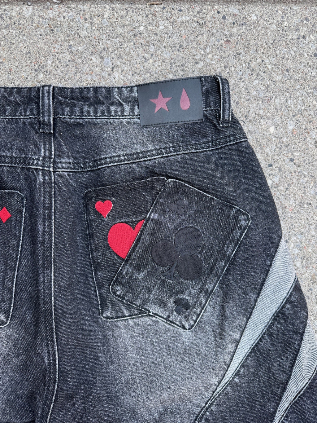"SPIDER" Jeans Black