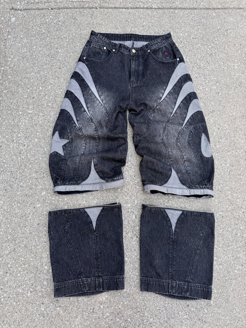 "SPIDER" Jeans Black