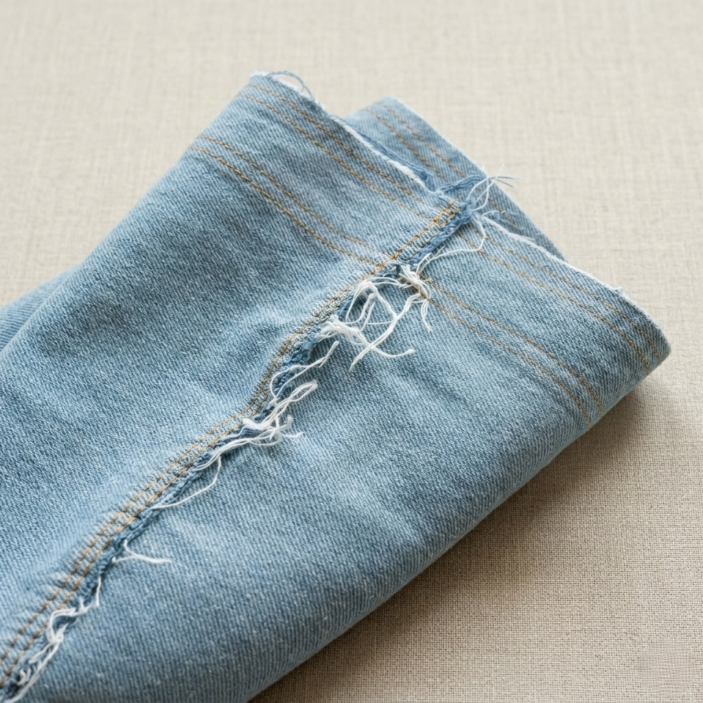 Blue Women's Denim Vest with Built-In Pet Carrier